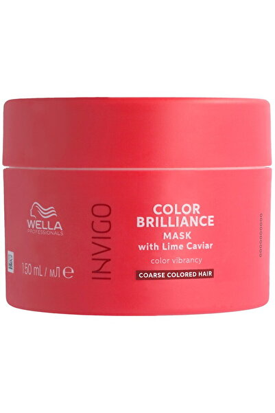 Wella Invigo - Μάσκα Έντονου Χρώματος Color Brilliance για Αδρά Υφές