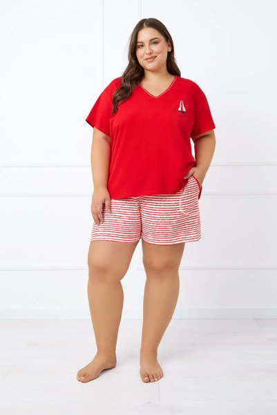 Other Pijama de damă cu mânecă scurtă, pantaloni scurți Flota XL