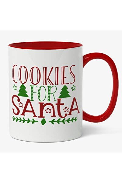 INOVATIX Cana alba personalizata, Cookies For Santa,,Prajituri,Scrisoare Catr...
