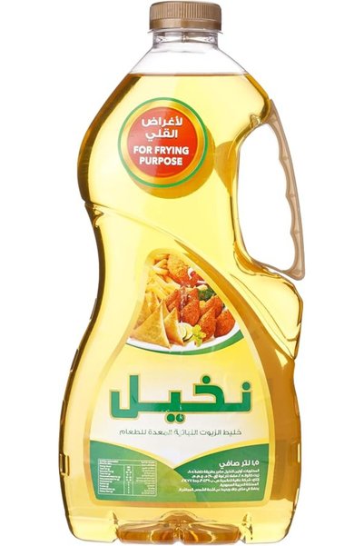 Nakheel زيت نباتي نقي، 1.5 لتر - عبوة واحدة