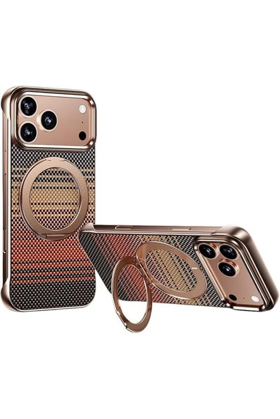 Aookay For iPhone 17 Pro Max / 18 Pro Max Magnetic Case: Carbon Fiber Aramid ...