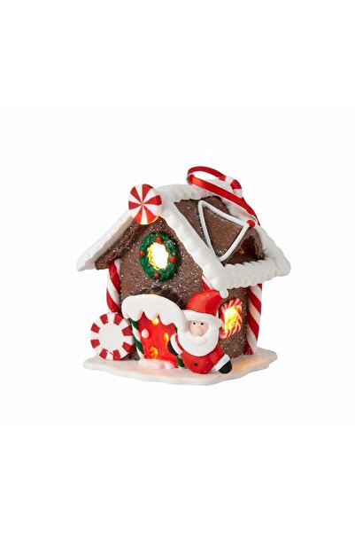 HOME ACCENTS Χριστουγεννιάτικο διακοσμητικό σπιτάκι από μελόψωμο με φωτισμό L...
