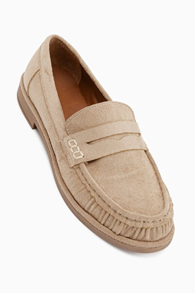 Limoya Γυναικεία παπούτσια Carmel Mink Suede Penny Loafer