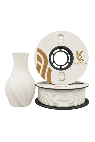 Katvia PLA Filament 1.75mm 1kg Beyaz
