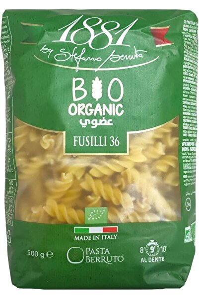 Pasta Berruto 1881 فوسيلي عضوي 500 جرام - عبوة واحدة