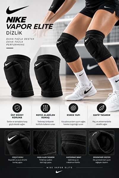 Nike Vapor Elite Profesyonel Voleybolcu Dizliği