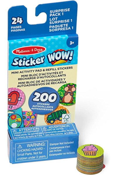 Melissa & Doug MAC STW Sticker WOW Dino Bundl GML6pkSLD