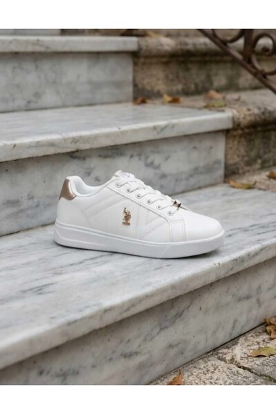 Polo Assn. Kadın Beyaz Strong sneaker Ayakkabı