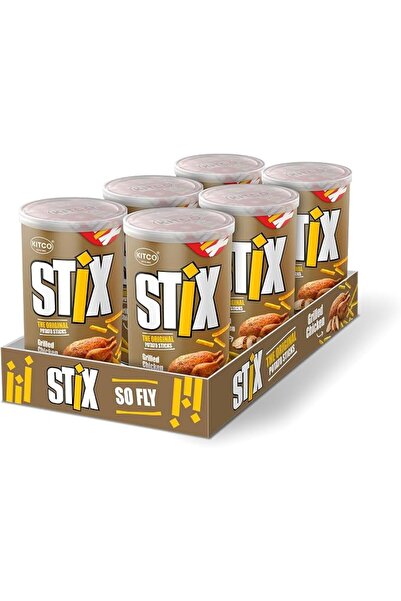 Kitco Stix Grilled Chicken Potato Sticks, 6 x 40 g