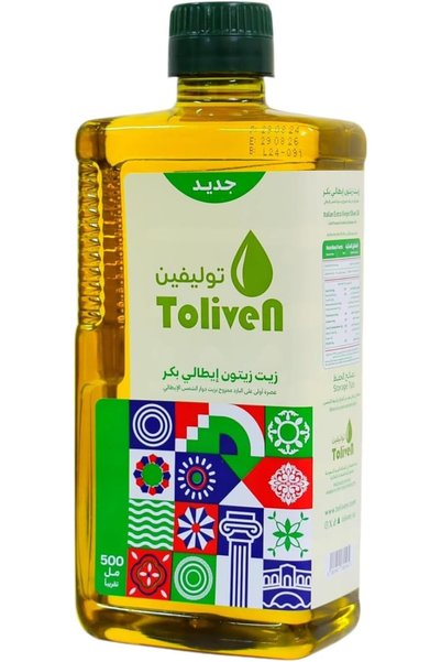Toliven زيت زيتون توليفين ايطالي بكر عصرة اولى على البارد ممزوج زيت زهور الشم...
