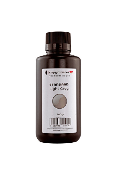 Copymaster Rasina UV Standard 500ml pentru imprimante 3D - Gri, 500ml