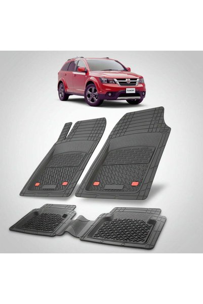 TEAMCAR Стелки за под за Фиат Фримонт Фейслифт SUV, съвместими с модели 2014-...