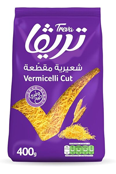 Treva Vermicelli Cut, 400g, Made From Durum Wheat Semolina, Vermicelli Brings...