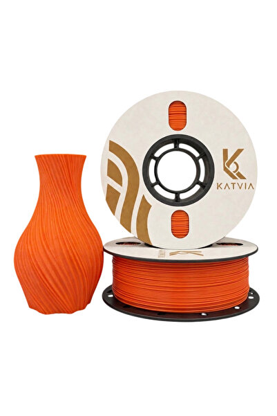 Katvia 1.75 mm Turuncu 3D Yazıcı Filamenti (1 Kg)