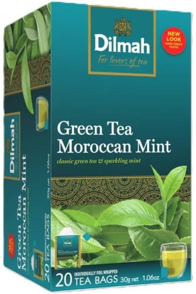 Dilmah Dilmah Moroccan Mint Green Tea 25 Bags X 2g