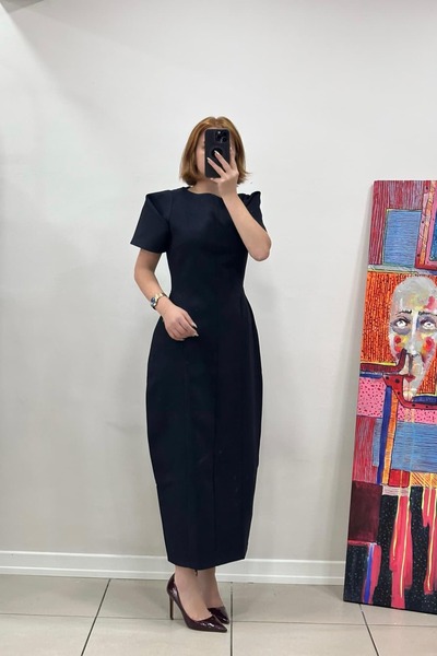 Pulli Collection فستان ماكسي منفوخ بقصة بالون