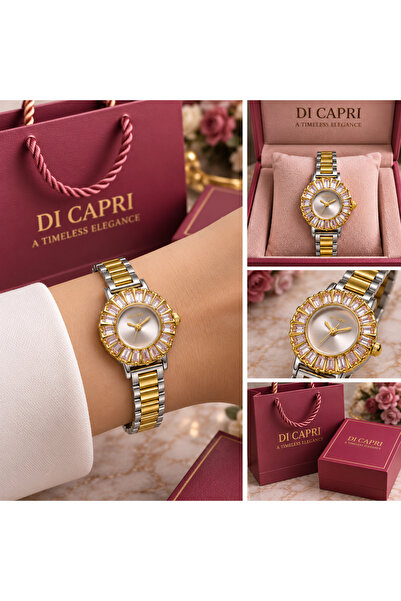 Generic Brand D'Capri Women Luxury Two-Tone Watch Looster Time