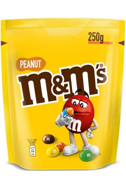 M&M's إم آند إمز بالفول السوداني عبوة 250 جرام