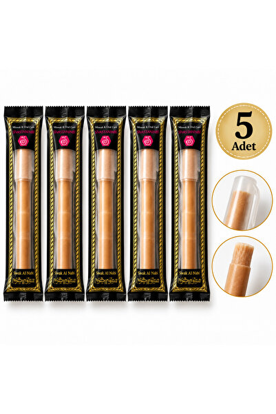 AROMENZA SEWAK AL NAFISA Misvak (5 Misvak+5 Kapak) – Pakistanlı Premium Doğal...