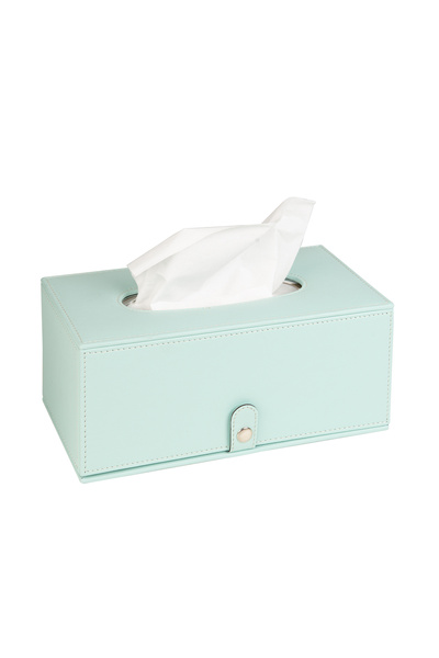 2K Premium Design Vegan Leather Tissue and Napkin Box Maxi Size Napkin Holder...