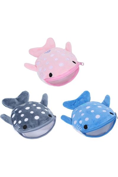 Yelajoy 3 PCS Coin Purse Keychain Plush Cute Wallet