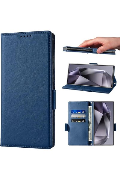 GENERAL For Samsung Galaxy S26 Ultra Flip Cover PU Leather Magnetic Closure K...