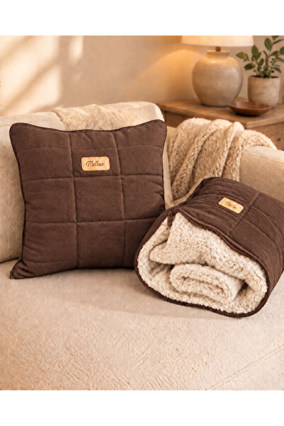 Mellow Outdoor Mellow 2'si 1 Arada Yastık Battaniye – Yastığa Dönüşen Wellsof...