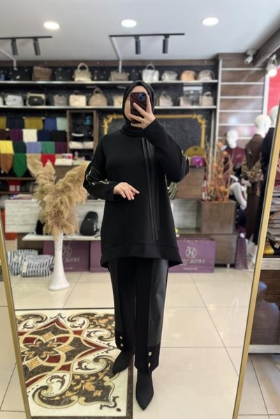 HÜMEYRA BUTİK Kolları Fermurlı Bluz