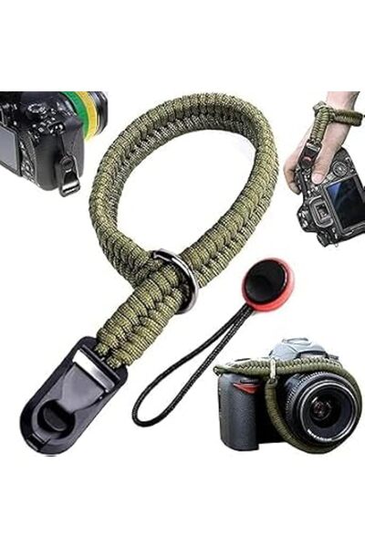 ALMEKAQUZ Camera Wrist Strap, 40cm Adjustable Camera Anti-Lost Lanyard Strip,...