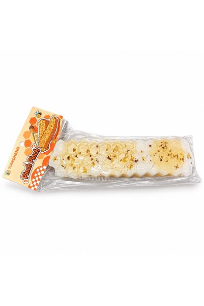 Generic Brand Jucărie antistres Squishy fagure de miere, crem și galben