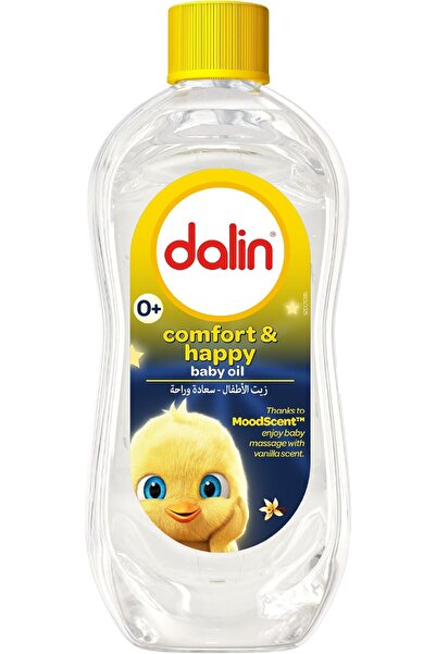 Dalin Comfort & Happy Baby Oil - 200 ML | Vanilla Scent | Gentle Baby Massage...