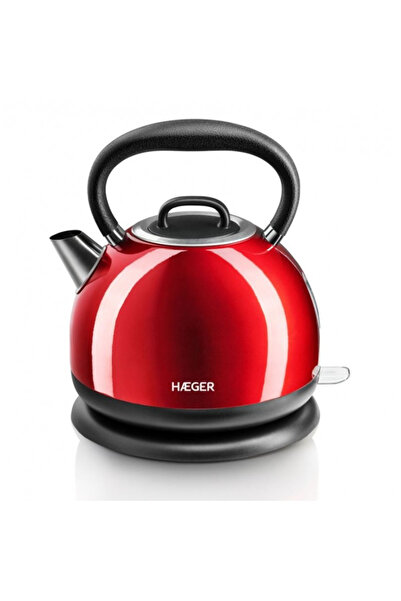 HAEGER Βραστήρας Νερού 2200W 1.7L EK 22R-021A Κόκκινο Κεράσι