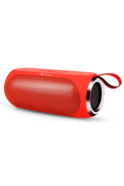 Kisonli Kisonly Q9S Ηχείο Bluetooth 2x8W USB/SD/FM Απάντηση κλήσεων Κόκκινο
