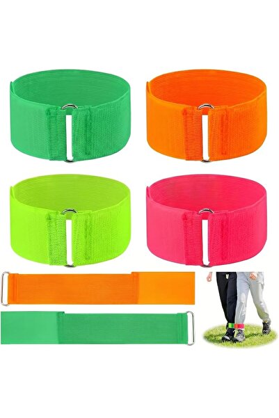 TERRIFI 3 Legged Race Bands, Adjustable Nylon Leg Straps for Team Games