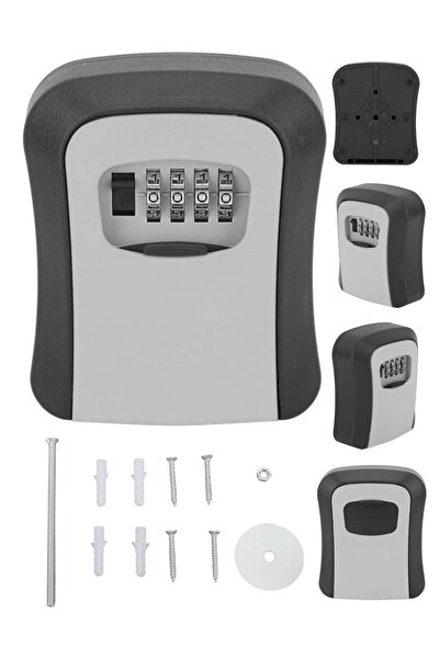 mtaha A Single Key Safe Box for Safe Storage of Keys Outside or Inside the Bu...