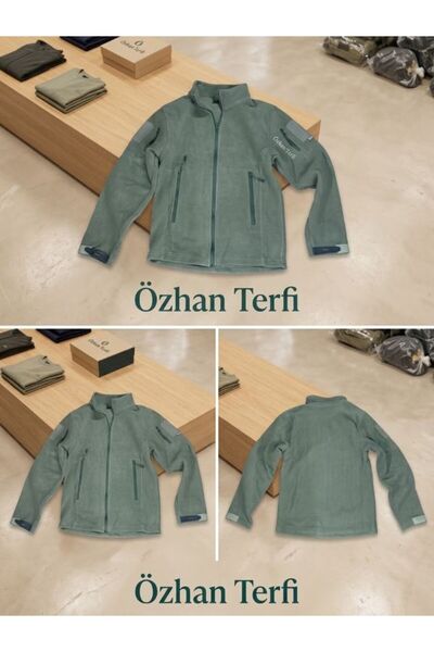 Askeri ve Outdoor Erkek&Kadın Taktik Polar Mont-Hırka-Ceket haki