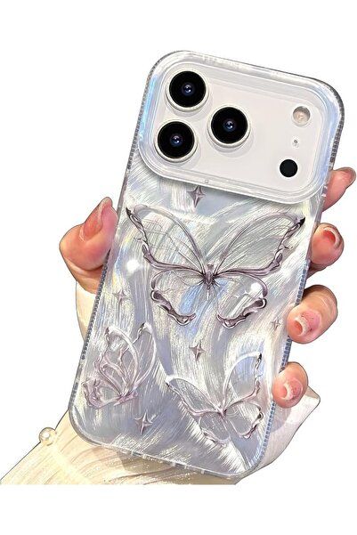 GENERAL جراب ELEPIK Shiny Fade Series لهاتف iPhone 17، [تصميم ليزر فريد] بنمط...