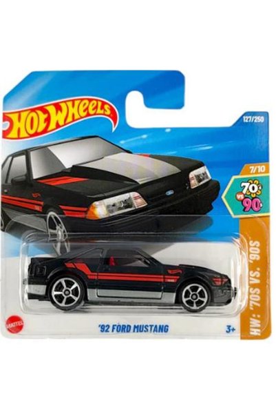 HOT WHEELS Single Cars'92 Ford Mustang Hyy68 (Hw:'70S Vs.'90S)