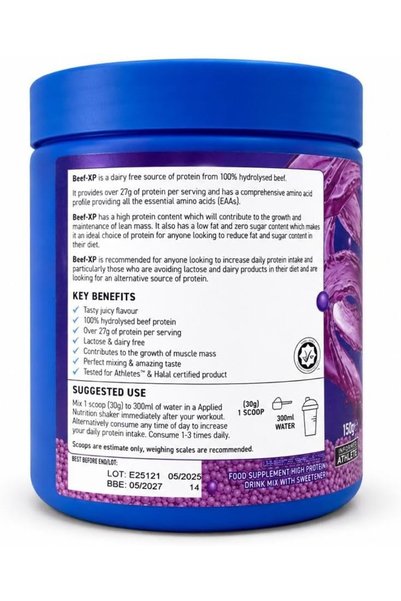applied nutrition Beef-XP 150g Blackcurrant Millions (Blackcurrant)