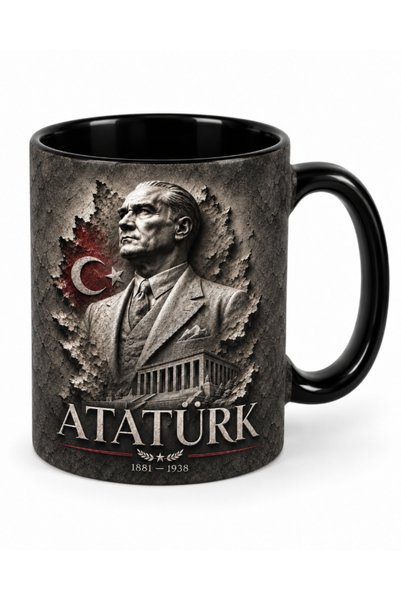 AION CASA ATATÜRK Temalı 2D Kupa Bardak