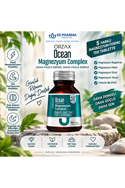 Ocean Ultimate + Koenzim QH + Magnezyum Complex 3’lü Premium Destek Paketi