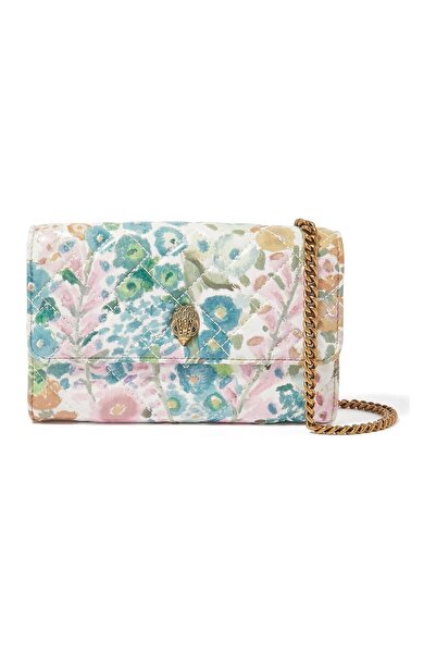 Kurt Geiger Floral Couture Wallet on Chain 18X11 Cm, Floral Patterned Wallet ...