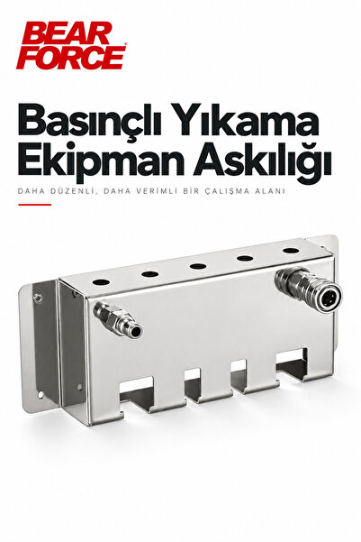 ROBEVE Bear Force Duvar Tipi Basınçlı Yıkama Ekipman Askısı – Metal Detailing...