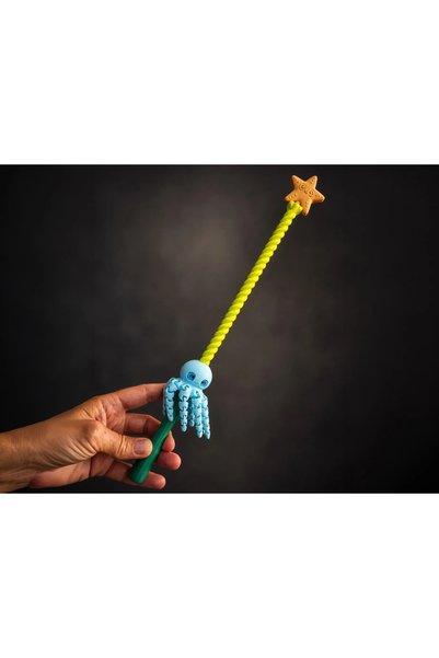 Zervano Movable Jointed Octopus Design Spiral Stress Relief Hand Toy and Deco...