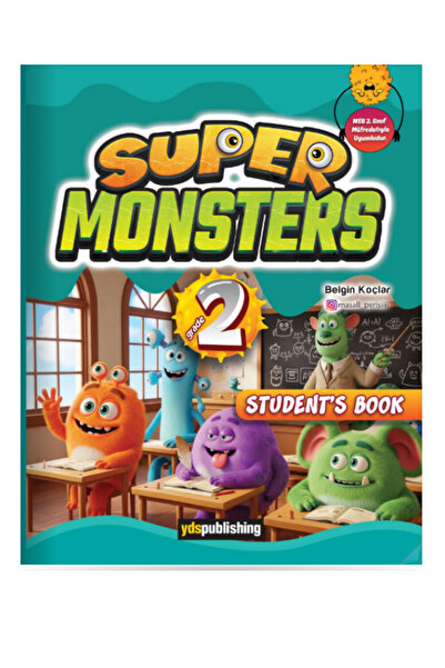 yds publishing 2.sınıf Super Monsters 2 Student’s Book & Acitivty Book