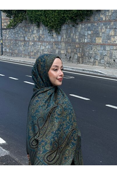 Shiraa Premium Kaşmir Işıltılı Şal