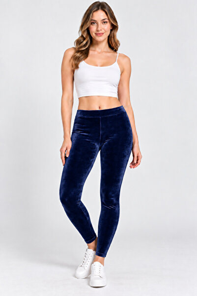 Altınay 2 Pieces Women's Velvet Lycra Long Tights