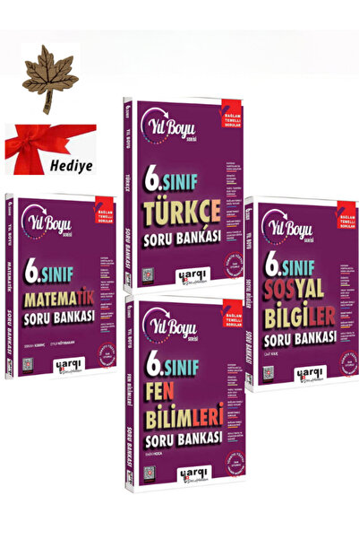 Yargı Yayınları Ders Arkadaşım 6.Sınıf Matematik + Türkçe + Sosyal Bilgiler +...