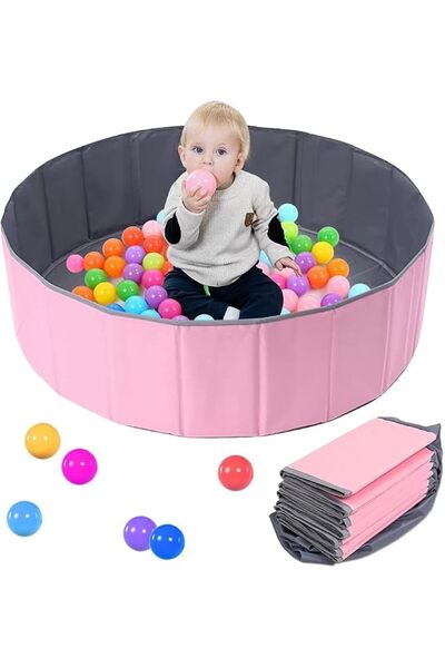 SmartMaster Ball Pits for Toddlers, Soft Round Kiddie Baby Playpen Ball Pool ...