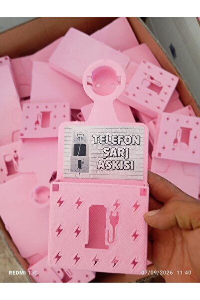 Priz Üstü Telefon Şarj Askısı
